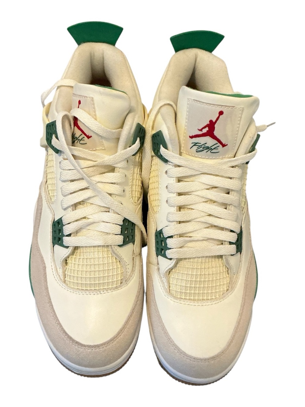 Nike Men’s Athletic Sneakers - Cream, Green, Red new no box